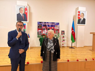 Şəhid Rafiq İsmayılovun adını daşıyan Xızı şəhər tam orta məktəbində anım tədbiri keçirilib.