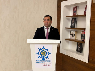 “Yeni Azərbaycan Partiyası cəmiyyətin və ölkənin inkişafında aparıcı qüvvədir” adlı tədbir keçirilib.