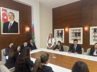 Ulu Öndər Heydər Əliyevin anadan olmasının 102-ci ildönümü münasibətilə “Heydər Əliyev: Suverenliyimizin memarı”  adlı tədbir  keçirilib.
