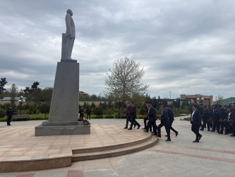 Ümummilli Lider Heydər Əliyevin anadan olmasının 103-cü ildönümünə həsr edilmiş “Müstəqilliyimizin Memarı-Heydər Əliyev ” adlı tədbir keçirlmişdir.