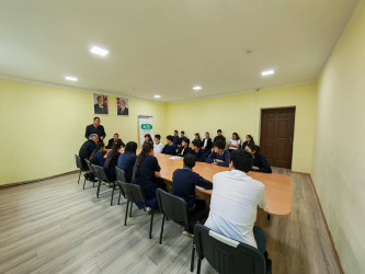 "Sağlam gənclik, sağlam cəmiyyət" adlı maarifləndirici tədbir keçirilmişdir.