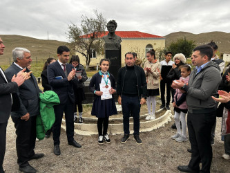 Uşaqlar arasında "Müşfiq ömrü" bədii qiraət müsabiqəsi keçirilmişdir.