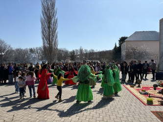 Xızı rayonunda Milli-mənəvi dəyərlərimizin təcəssümü-Novruz bayramı adlı tədbir keçirildi