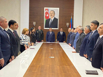 Xızı rayonunda  "8 Noyabr- Tariximizə Yazılan Qürur Günü" adlı tədbir keçirilib.