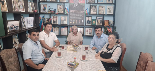 27 Sentyabr - Anım Günü ərəfəsində şəhid ailələri və qazilər ziyarət edilir.
