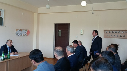 Tıxlı kəndində növbəti səyyar qəbul keçirilib.
