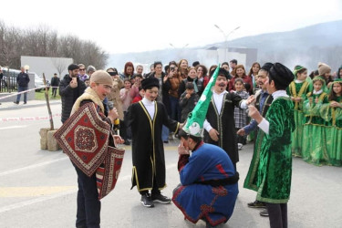 Xızı rayonunda Novruz bayramı münasibətilə tədbir keçirilib.
