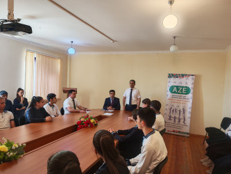 "İnsan Hüquqları Aylığı" çərçivəsində tədbir keçirilib.