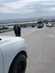 Xızı rayonunda selin törətdiyi fəsadların aradan qaldırılması istiqamətində tədbirlər davam etdirilir