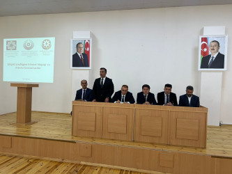 “Etiqad azadlığına hörmət hüquqi və mənəvi borcumuzdur”  mövzusunda tədbir keçirilib.