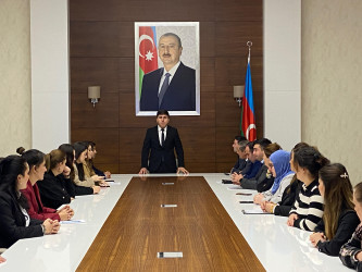 Xızı rayonunda“Ümummilli Lider Heydər Əliyev Müstəqil Azərbaycan Konstitusiyasının müəllifidir” mövzusunda tədbir keçirilib.