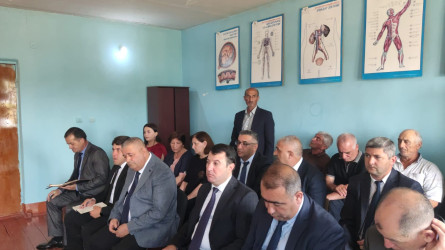 Növbəti səyyar qəbul Xələnc kənd sakinləri ilə keçirib.