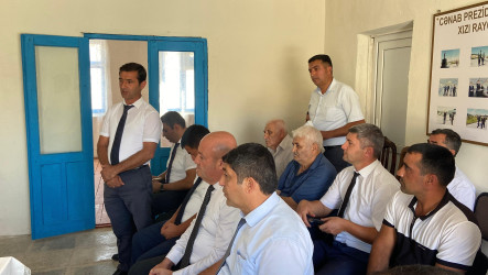 Qasımkənd kəndində səyyar vətəndaş qəbulu keçirilib.