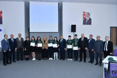 “Zəkaların mübarizəsi” olimpiadasının bilik yarışının region mərhələsi keçirilib.