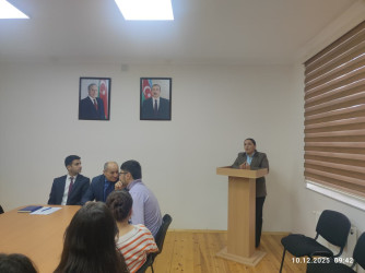 “Uşaqların zorakılıq və istismar hallarından müdafiəsi, onların maraqlarına toxunan məsələlərdə iştirakının təmin edilməsi” mövzusunda maarifləndirici tədbir keçirilmişdir.