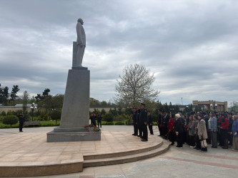 Ümummilli Lider Heydər Əliyevin anadan olmasının 103-cü ildönümünə həsr edilmiş “Müstəqilliyimizin Memarı-Heydər Əliyev ” adlı tədbir keçirlmişdir.