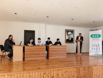 8 Noyabr “Zəfər Günü”nə həsr olunmuş “Xəmsə” formatında milli intellektual oyunu keçirilib.