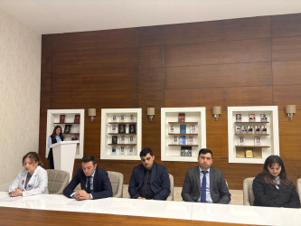 “İşıqlı yolun davamçısı– Zərifə xanım Əliyeva” adlı tədbir keçirilmişdir.