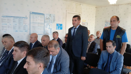Rayon İcra Hakimiyyətinin başçısı növbəti səyyar qəbulunu Türkoba kənd sakinləri ilə keçirib.