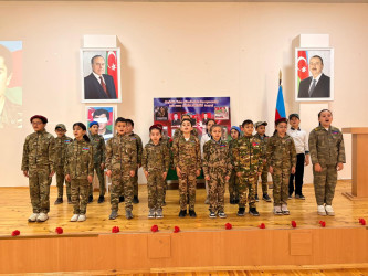 Şəhid Rafiq İsmayılovun adını daşıyan Xızı şəhər tam orta məktəbində anım tədbiri keçirilib.
