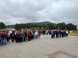 Xızı rayonunda "Milli Qurtuluş Günü - Tarixin Şanlı Səhifəsi” adlı tədbir keçirilib