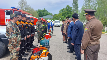 Xızı rayonunda xəbərdarlıq və toplanış üzrə mülki müdafiə məşqi keçirilmişdir.