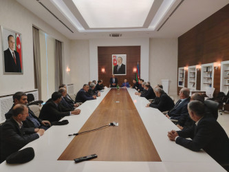 Rayon ağsaqqallarının hesabat yığıncağı keçirilib.