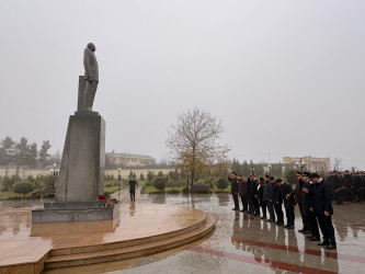 Ümummilli Lider Heydər Əliyevin anım günü qeyd edildi.