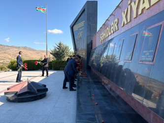 27 sentyabr-Anım Günündə şəhidlərin əziz xatirəsini ehtiramla yad edildi