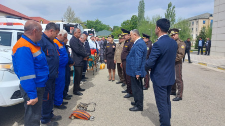 Xızı rayonunda xəbərdarlıq və toplanış üzrə mülki müdafiə məşqi keçirilmişdir.