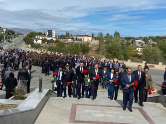 Xızı rayonunda 27 sentyabr-Anım Günündə şəhidlərin əziz  xatirəsi ehtiramla yad edilmişdir