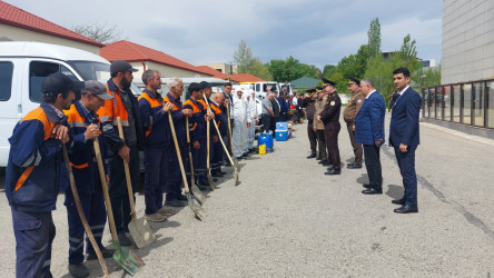 Xızı rayonunda xəbərdarlıq və toplanış üzrə mülki müdafiə məşqi keçirilmişdir.