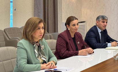Ailə, Qadın və Uşaq Problemləri üzrə Dövlət Komitəsinin sədri Bahar Muradova vətəndaşları qəbul edib.