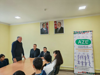 "Sağlam gənclik, sağlam cəmiyyət" adlı maarifləndirici tədbir keçirilmişdir.