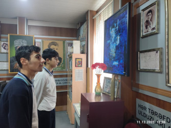 "Bir gün, bir şair, min duyğu.." adlı tədbir keçirilib.