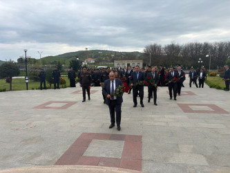 Ümummilli Lider Heydər Əliyevin anadan olmasının 103-cü ildönümünə həsr edilmiş “Müstəqilliyimizin Memarı-Heydər Əliyev ” adlı tədbir keçirlmişdir.