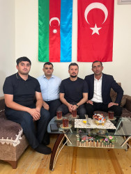 27 Sentyabr - Anım Günü ərəfəsində şəhid ailələri və qazilər ziyarət edilir.