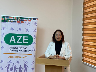 “Məişət Zorakılığına  Qarşı Mübarizə, Sağlam Gəncliyin Təşviqi” mövzusunda maarifləndirici tədbir keçirilmişdir.