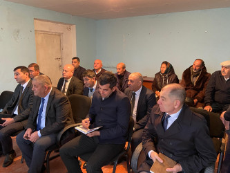 Növbəti səyyar qəbul Məşədi Həsən kəndində keçirilib