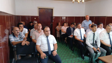Rayon İcra Hakimiyyətinin başçısı Xəzər Aslanov növbəti səyyar qəbulunu Şorabad qəsəbə sakinləri ilə keçirib.