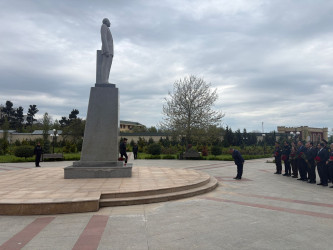 Ümummilli Lider Heydər Əliyevin anadan olmasının 103-cü ildönümünə həsr edilmiş “Müstəqilliyimizin Memarı-Heydər Əliyev ” adlı tədbir keçirlmişdir.