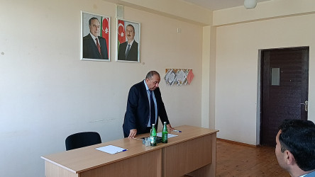 Tıxlı kəndində növbəti səyyar qəbul keçirilib.