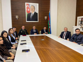 Xızı rayonunda  "8 Noyabr- Tariximizə Yazılan Qürur Günü" adlı tədbir keçirilib.