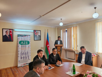 "5 Mart - Bədən Tərbiyəsi və İdman Günü" münasibətilə idman ictimaiyyəti ilə görüş keçirilib.