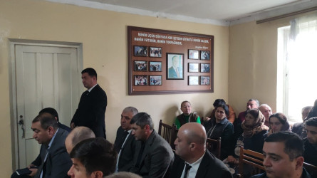 Növbəti səyyar qəbul Qarabulaq kənd sakinləri ilə keçirib.