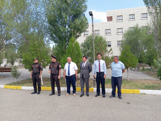 Xızı rayonunda xəbərdarlıq və toplanış üzrə nümunəvi mülki müdafiə məşqi keçirilmişdir.