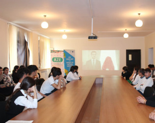 Şorabad qəsəbə tam orta məktəbində "Erkən nikah və onun fəsadları" mövzusunda tədbir keçirilib.