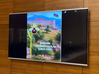 Xızı rayonunda  "8 Noyabr- Tariximizə Yazılan Qürur Günü" adlı tədbir keçirilib.