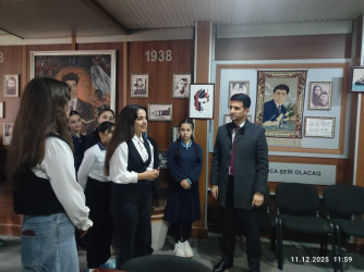 "Bir gün, bir şair, min duyğu.." adlı tədbir keçirilib.