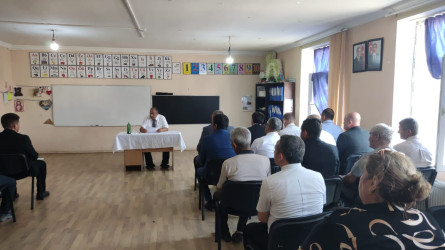 Rayon İcra Hakimiyyətinin başçısı növbəti səyyar qəbulunu Yeni Yaşma kəndində keçirib.